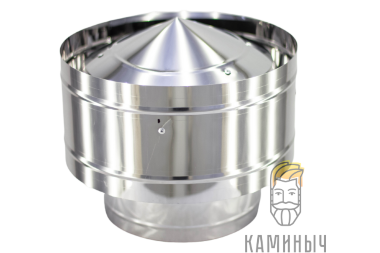 Оголовок-дефлектор нержавейка — Каминыч