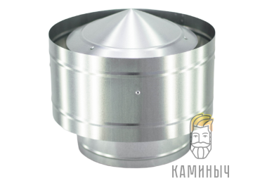 Оголовок-дефлектор оцинковка — Каминыч