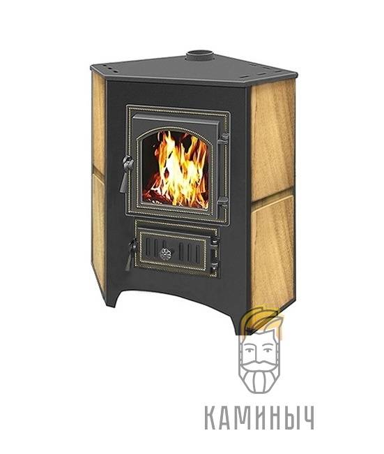 Печь-Камин Везвий Пк-01(220) угловой, песчаник по Супер Ценам в Каминыче